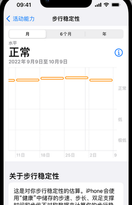 木垒iPhone手机维修如何在iPhone开启'步行稳定性通知'